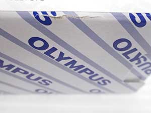オリンパス Olympus 対物レンズ 元箱 亀裂
